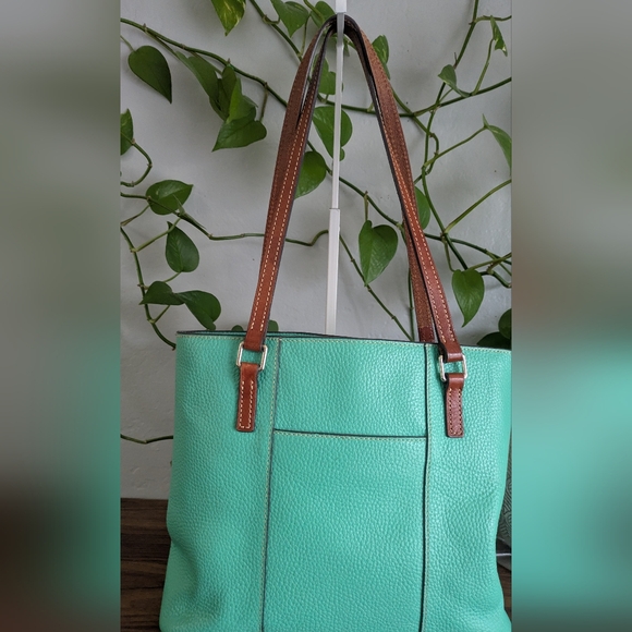 Dooney & Bourke Pebble Grain Leather Shoulder Bag - Picture 2 of 14